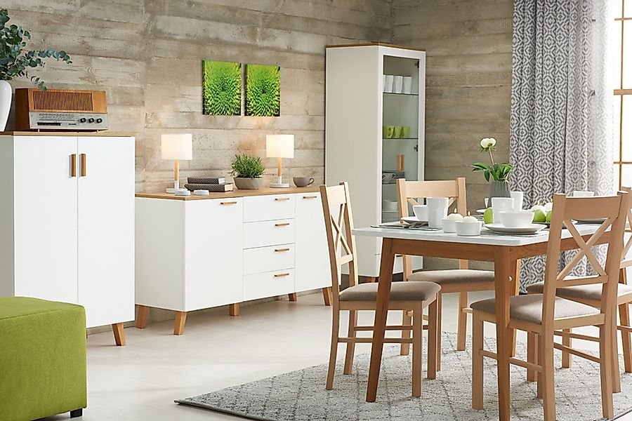 KONSIMO® Esstisch FRISK Esszimmertisch ausziehbar Esstisch Küchentisch, Tis günstig online kaufen