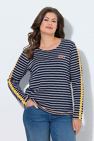 Laurasøn Longsleeve Ringelshirt Rundhals Langarm günstig online kaufen