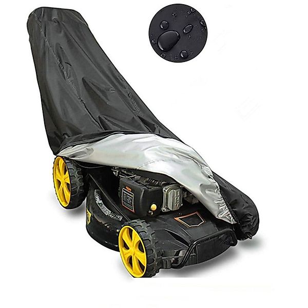 Refttenw Rasenmäher-Schutzhülle 210D Oxford-Tuch Wasserdichte Abdeckung günstig online kaufen