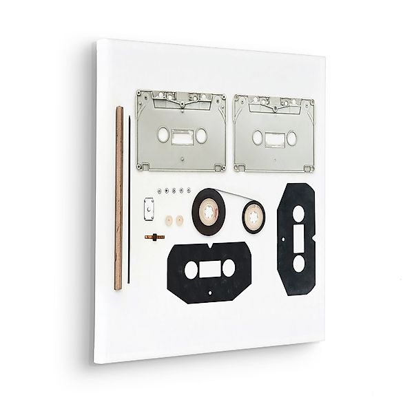 Komar Leinwandbild »Assembly Instructions Cassette - Größe 40 x 40 cm« Natu günstig online kaufen