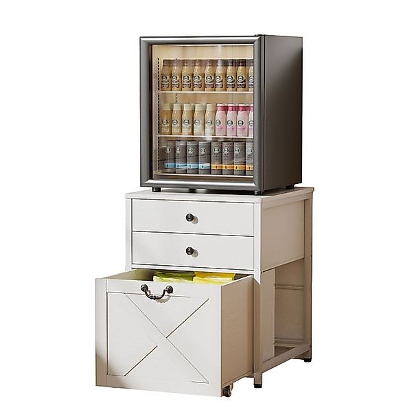 TWSOUL Backofen/Kühlumbauschrank Kommode Mini-Kühlschrankständer mit 2 Schu günstig online kaufen