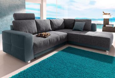 Jockenhöfer Gruppe Ecksofa "Orlando L-Form" mit Bettfunktion, Bettkasten un günstig online kaufen