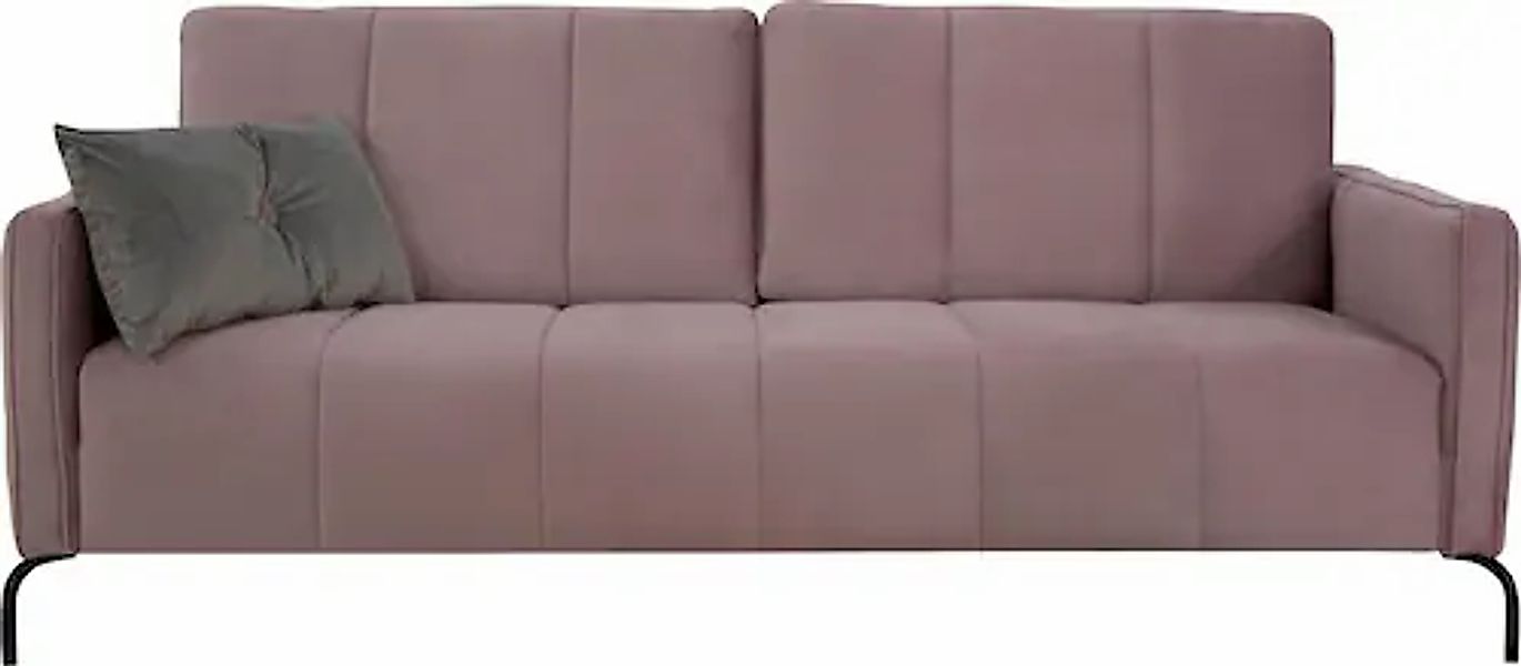 Home affaire 3-Sitzer »Xeen« mit feiner Steppung und Keder günstig online kaufen