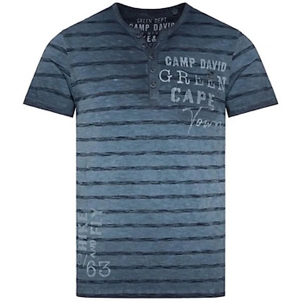 Camp David  T-Shirt T-Shirt PARAGLIDING CAPE TOWN I Henley-Shirt günstig online kaufen