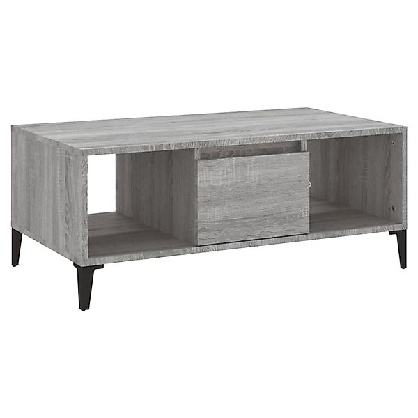 vidaXL Couchtisch Couchtisch Grau Sonoma 90x50x36,5 günstig online kaufen