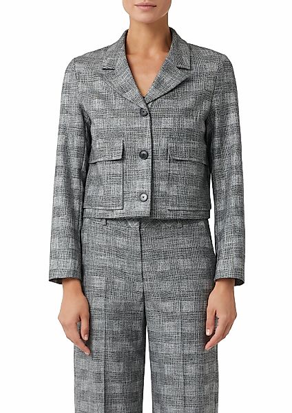 Comma Jackenblazer, mit Muster günstig online kaufen