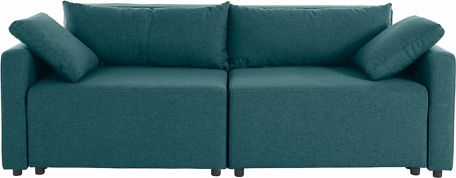 Home affaire 2-Sitzer "Marva 2tlg." beide Elemente ausziehbar für Bettfunkt günstig online kaufen