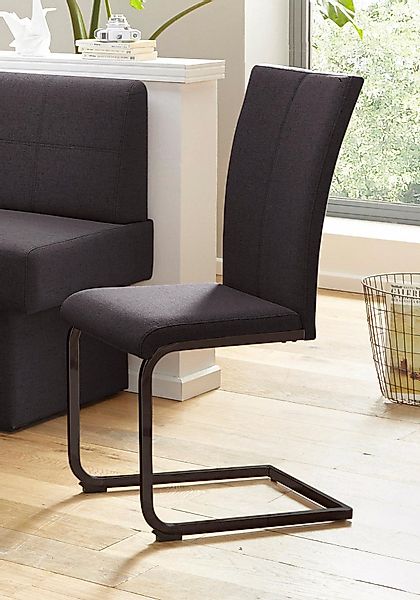 Home affaire Freischwinger "Nils", (Set), 2 St., Microfaser-Feinstruktur, S günstig online kaufen