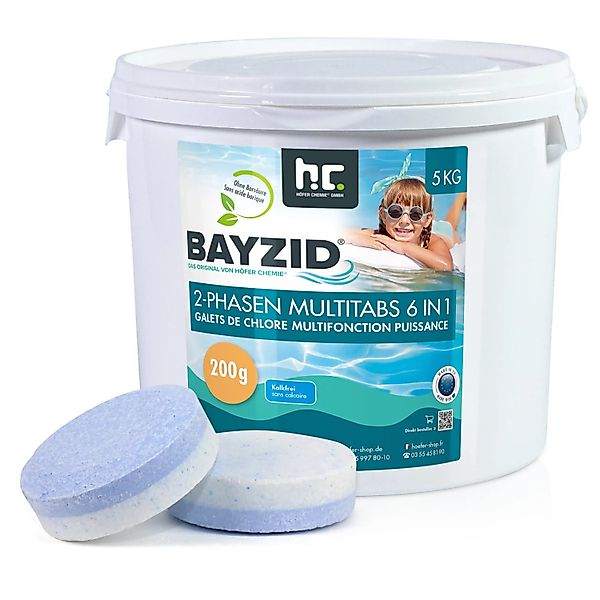 Bayzid 6in1 2-Phasen-Multitabs 200g  5kg günstig online kaufen
