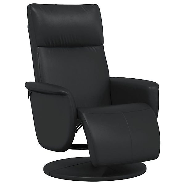vidaXL Sessel Relaxsessel mit Fußteil Schwarz günstig online kaufen