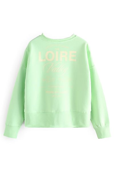 Next Sweater Sweatshirts mit fransigem Saum günstig online kaufen