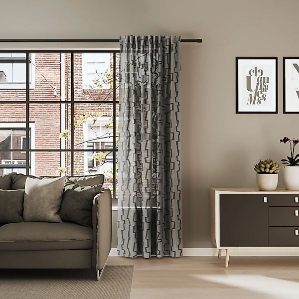 Neutex for you Vorhang "CARARO" Multifunktionsband 1 Stk. tlg. Buntweber mi günstig online kaufen