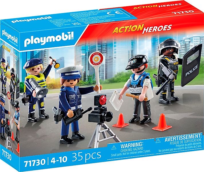 Playmobil® Figurenset Polizei (71730), Playmobil Action günstig online kaufen