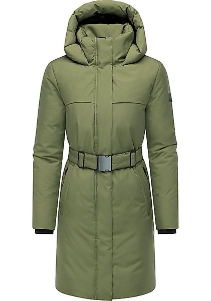 Navahoo Wintermantel Gipfelspass XIV Warmer Winterparka mit Taillengürtel günstig online kaufen