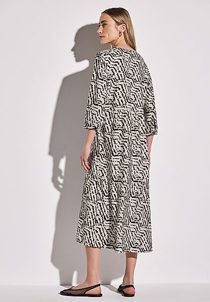 STREET ONE Midikleid, mit grafischem Muster günstig online kaufen