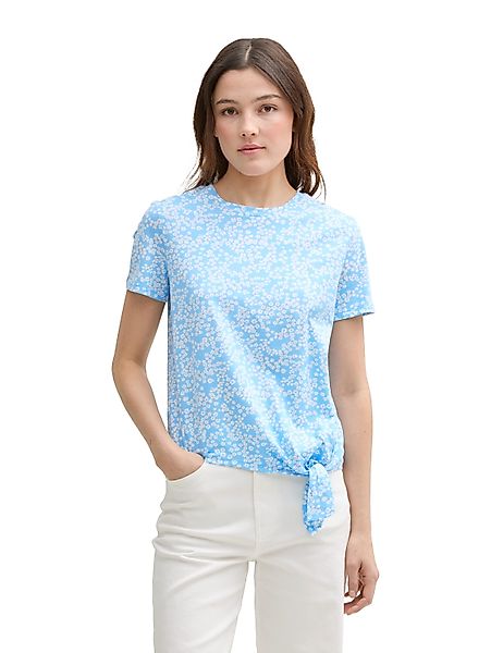 TOM TAILOR Denim T-Shirt mit Minimalprint günstig online kaufen
