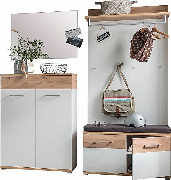 GERMANIA Garderoben-Set "GW-Topix" Set, 5 Stk. tlg. günstig online kaufen