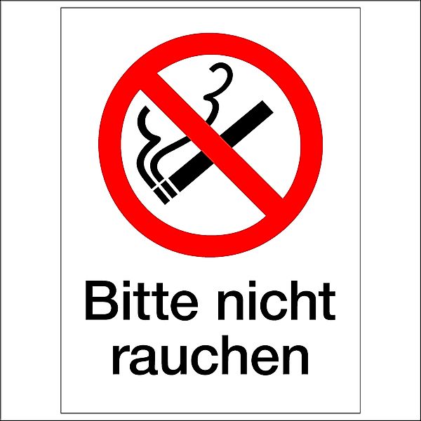 Wichelhaus Bild Rauchen verboten Schild - günstig online kaufen