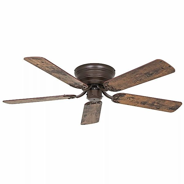 Deckenventilator Classic Flat III bronze Ø 132 cm günstig online kaufen