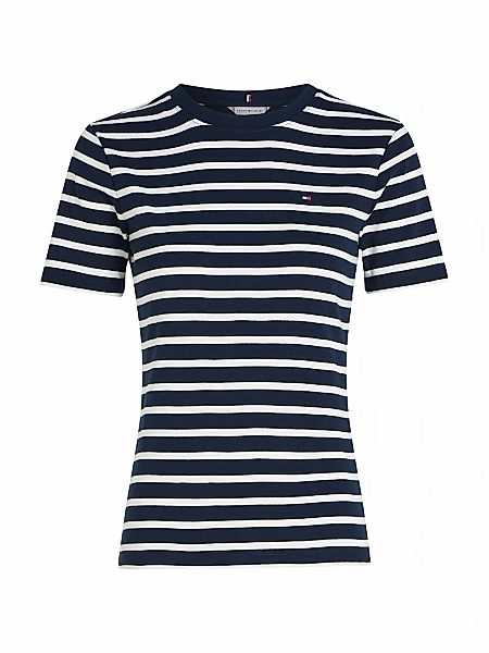 Tommy Hilfiger T-Shirt "SLIM CODY C-NK SS", mit Logostickerei günstig online kaufen