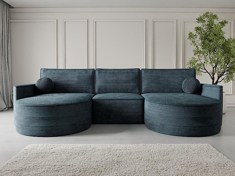 Compleo Ecksofa U Form MORENO, Couch günstig online kaufen