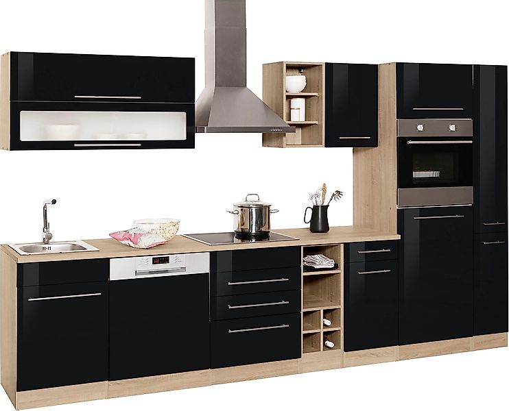 KOCHSTATION Küchenzeile »KS-Eton«, ohne E-Geräte, Breite 330 cm günstig online kaufen
