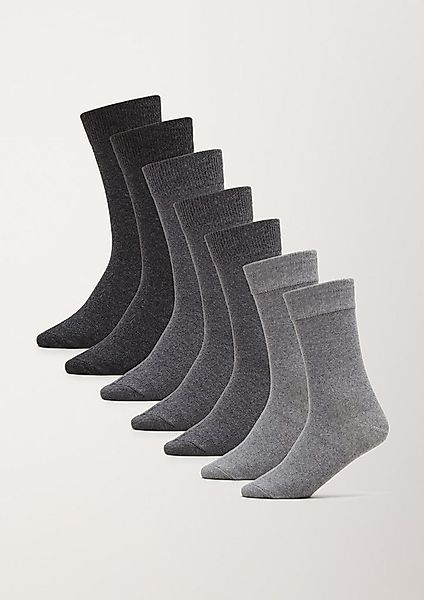 s.Oliver Sneakersocken essentials (7-Paar) mit nahtlosem Zehenbereich günstig online kaufen