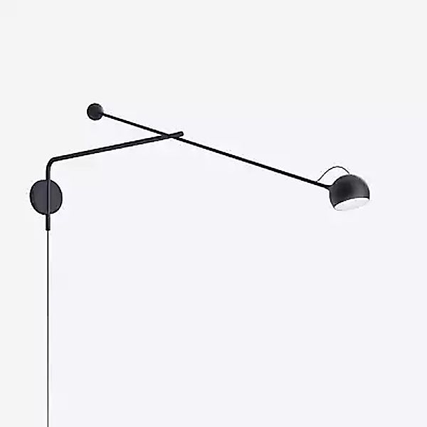 Artemide Ixa Arm Wandleuchte LED, anthrazit - 3.000 K - mit Stecker günstig online kaufen