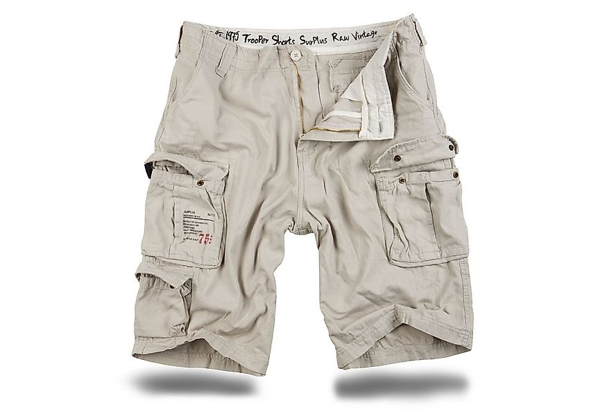 Trooper Cargoshorts Trooper Bermuda Baumwolle Sommer Shorts Kurze Hose Army günstig online kaufen