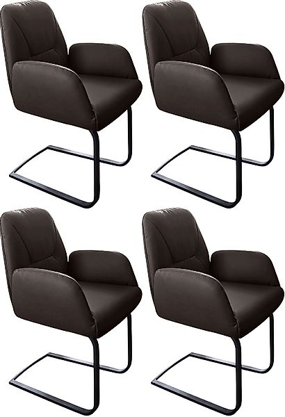 W.SCHILLIG Freischwinger "ole", (Set), 4 St., Longlife Xtra-Leder Z59, 2er- günstig online kaufen