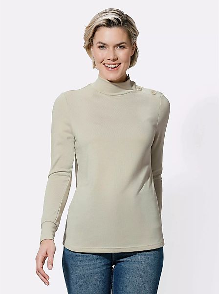 Classic Basics Stehkragenshirt "Winter-Shirt", (1 tlg.) günstig online kaufen