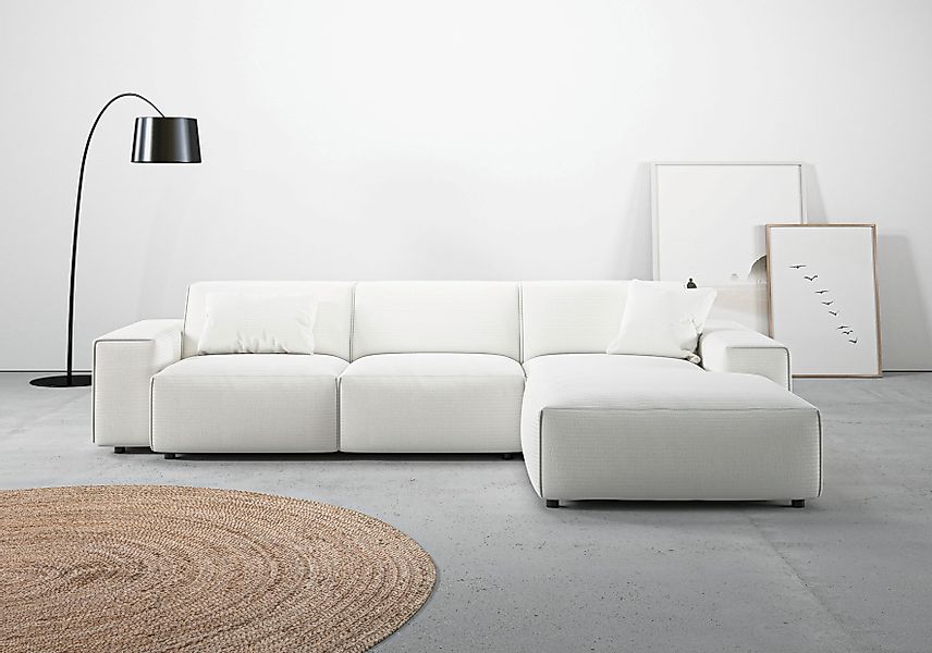 Home affaire Ecksofa »Glimminge auch in Breitcord, Feincord, Bouclé + Easy günstig online kaufen
