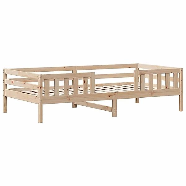 vidaXL Massivholzbett ohne Matratze 90x190 cm Kiefernholz 846979 günstig online kaufen