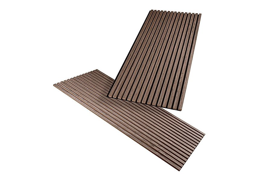 HAGEFOL Wandpaneel Akustikpaneele Holz, 3D Lamellenwand, verschiedene Größe günstig online kaufen