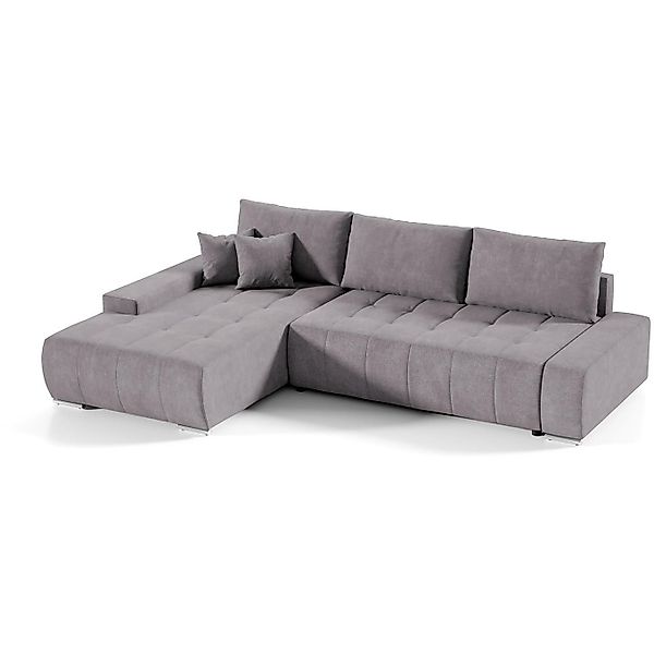 Beautysofa Ecksofa DRACO mit Schlaffunktion und günstig online kaufen