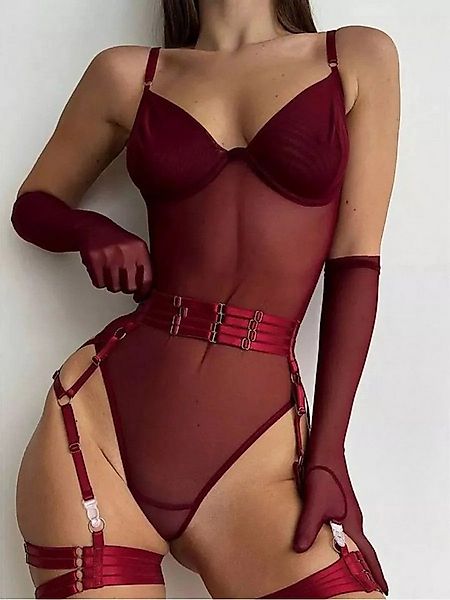 Elegant Love Body Bodysuit, Reizwäsche mit Bügelcups und eleganten Strapsbä günstig online kaufen