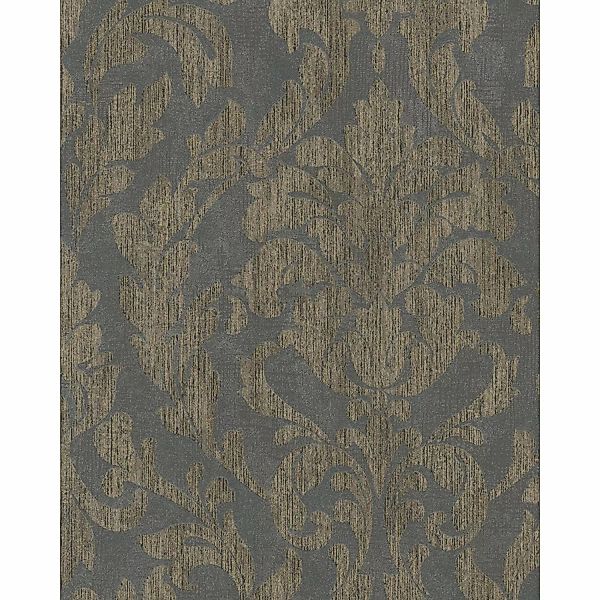 Marburg Vliestapete Grafisch Ornamentmuster Schwarz-Gold 10,05 m x 0,53 m F günstig online kaufen