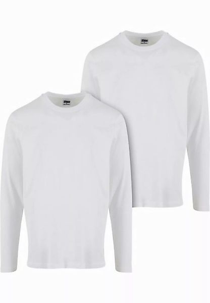 URBAN CLASSICS Longsleeve Urban Classics Basic Longsleeve 2-Pack (1-tlg) günstig online kaufen