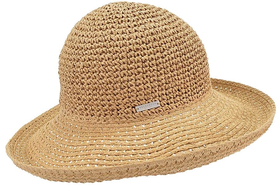 Seeberger Strohhut Papierstroh Bolero mit Aufschlag günstig online kaufen