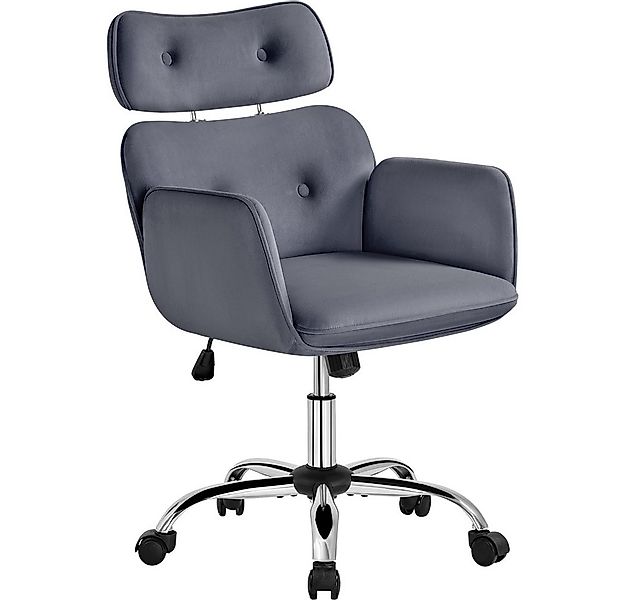 Yaheetech Drehstuhl Bürostuhl drehbar höhenverstellbar, Bürosessel Schreibt günstig online kaufen