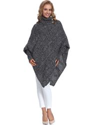 Merry Style Strickponcho Damen Poncho C46l4 günstig online kaufen