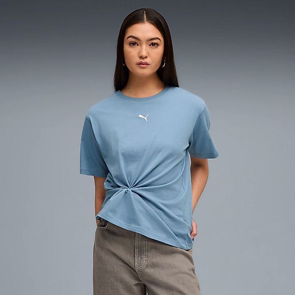 PUMA T-Shirt "ESS RELAXED TEE" Kurzarm, Rundhalsausschnitt günstig online kaufen