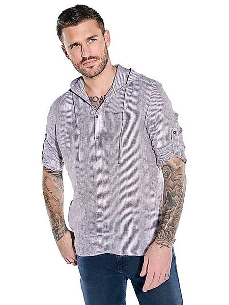 emilio adani Langarmhemd Langarm-Hemd mit Kapuze günstig online kaufen