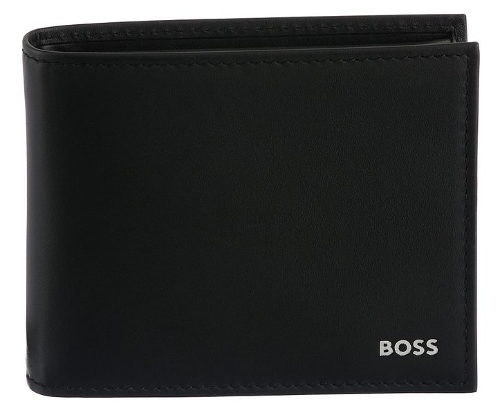 BOSS Geldbörse Trifold, aus echtem Leder günstig online kaufen