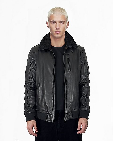 trueprodigy Lederjacke Blaze Pilotenjacke Fliegerjacke günstig online kaufen