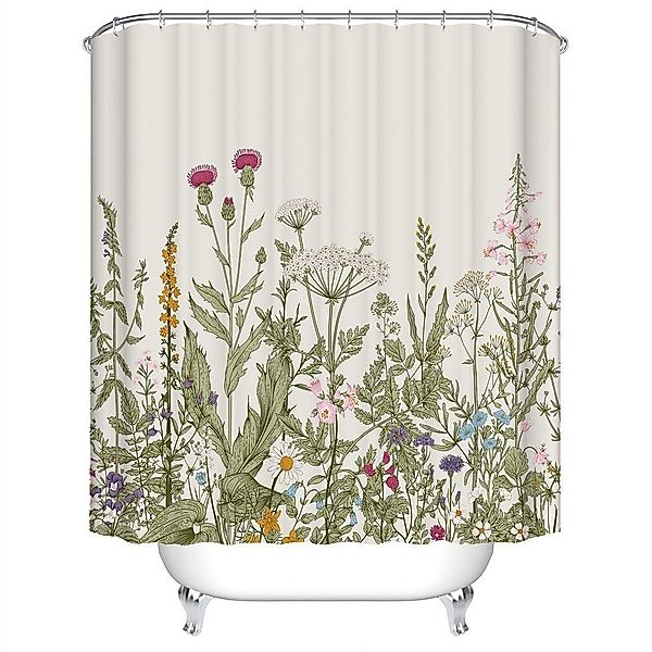 BYSURE Duschvorhang Breite 180 cm (1-tlg), günstig online kaufen