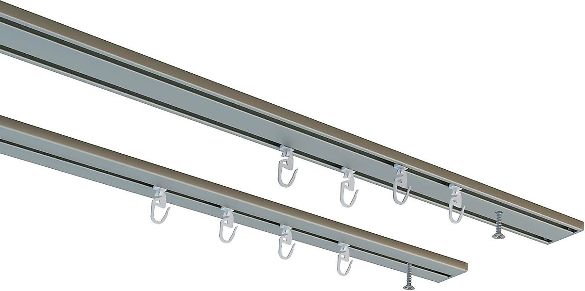 OTTO home Gardinenschiene "Tanbul" 2 läufig-läufig Fixmaß günstig online kaufen