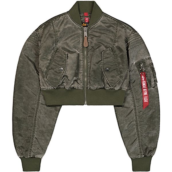 Alpha Industries  Damen-Jacke MA-1 Vintage Cropped Wmn - dark olive günstig online kaufen