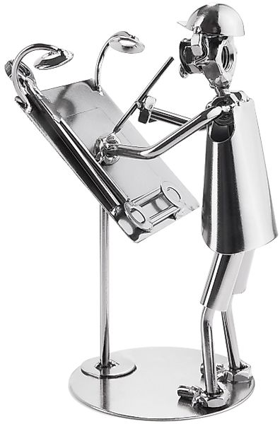 BRUBAKER Dekofigur Metallskulptur Schraubenmännchen Architekt (1 günstig online kaufen