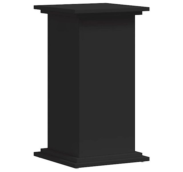 vidaXL Blumenständer Pflanzenständer Schwarz 33x33x60 cm Holzwerkstoff (1 S günstig online kaufen
